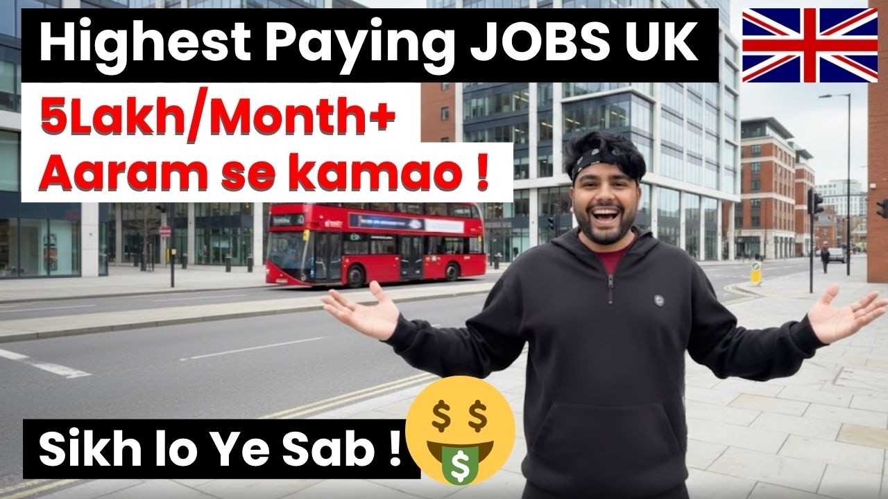 Highest Paying Jobs in the UK | Skills you should learn before coming to UK | International Students