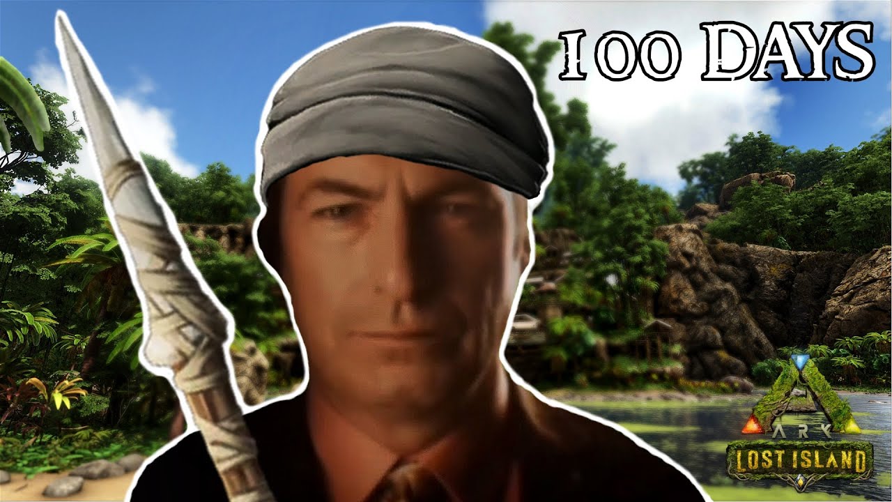 Я играл в ARK Lost Island 100 дней.