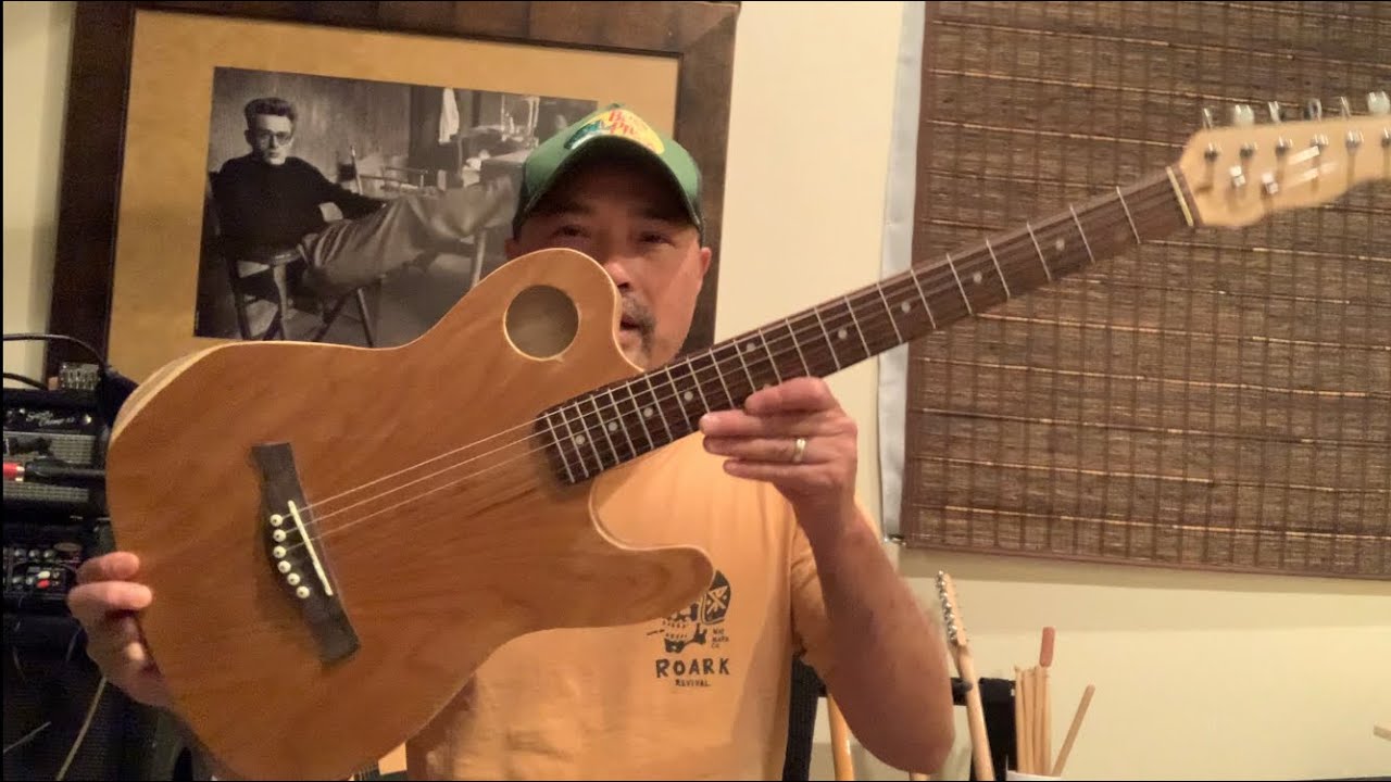 Perfect Camping Guitar?  Is It This One? Build 1 of 2