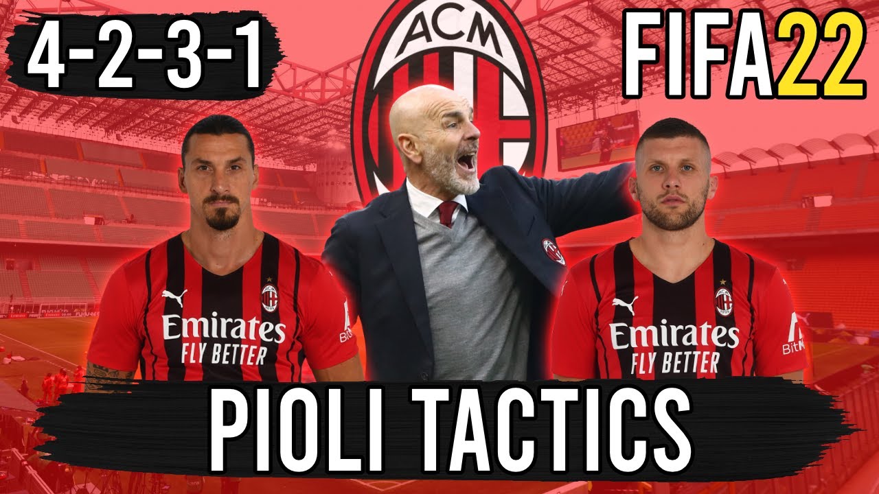Recreate Stefano Pioli's 4-2-3-1 AC Milan Tactics in FIFA 22 | Custom Tactics Explained