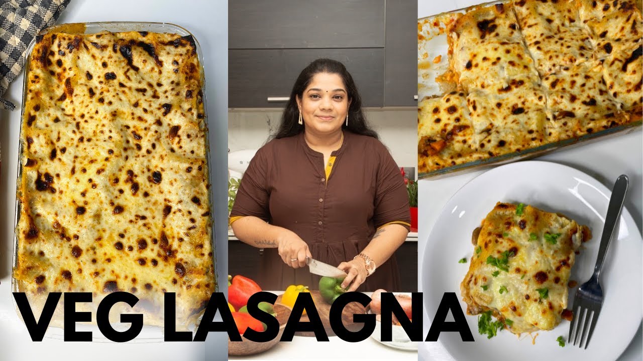 Popular Italian Dish Made Easily at Home - Vegetable Lasagna Recipe