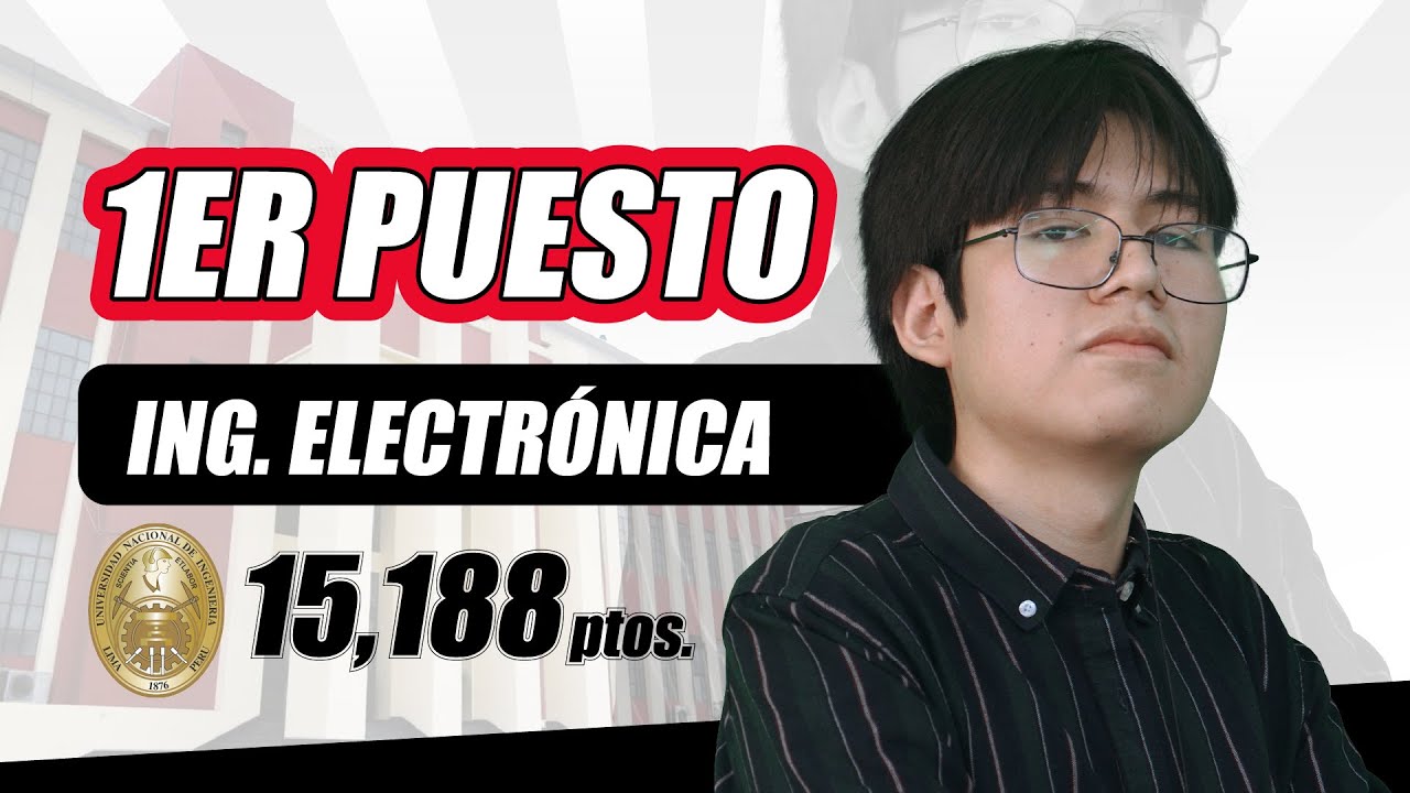 Entrevista a nuestro primer puesto 💥Ing Electrónica [UNI 2023 II]
