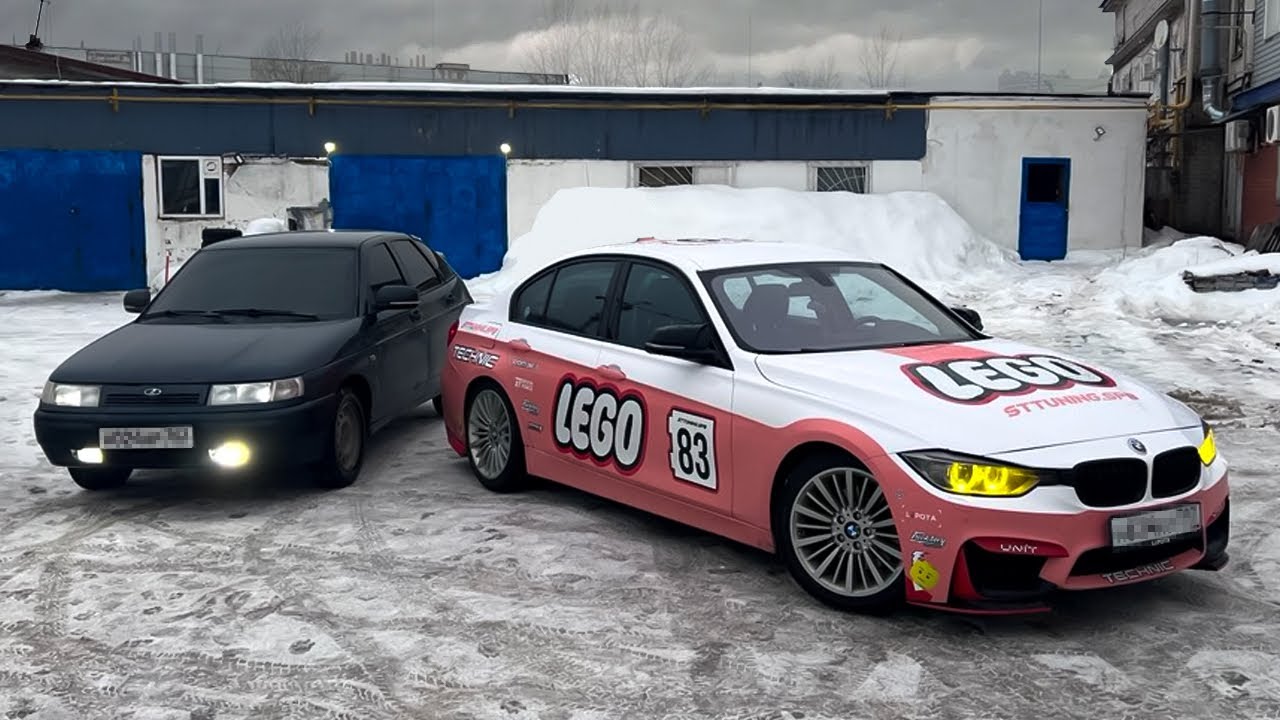 Дрифт На Редкой BMW LEGO! Приводим 2112 в Порядок