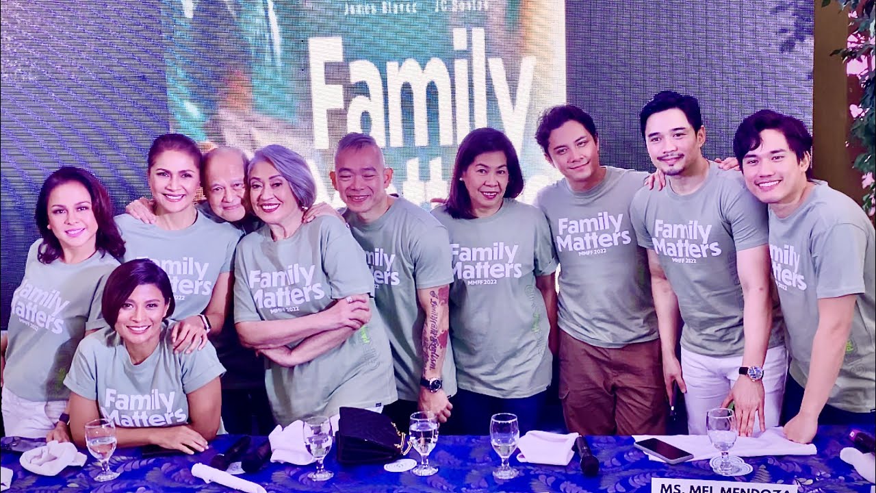 FULL VIDEO: ‘FAMILY MATTERS’ Grand Mediacon with The CAST of The Family DRAMA Movie of MMFF 2022!