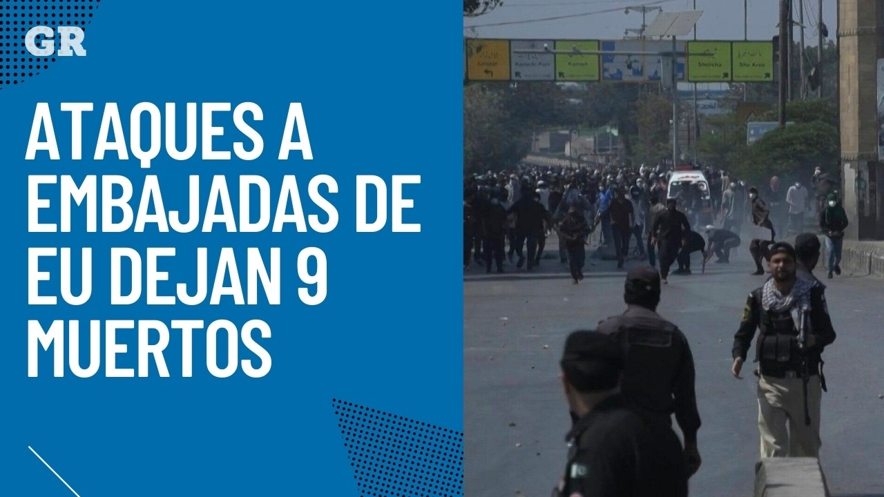 Ataques a embajadas de EU dejan 9 muertos en Karachi