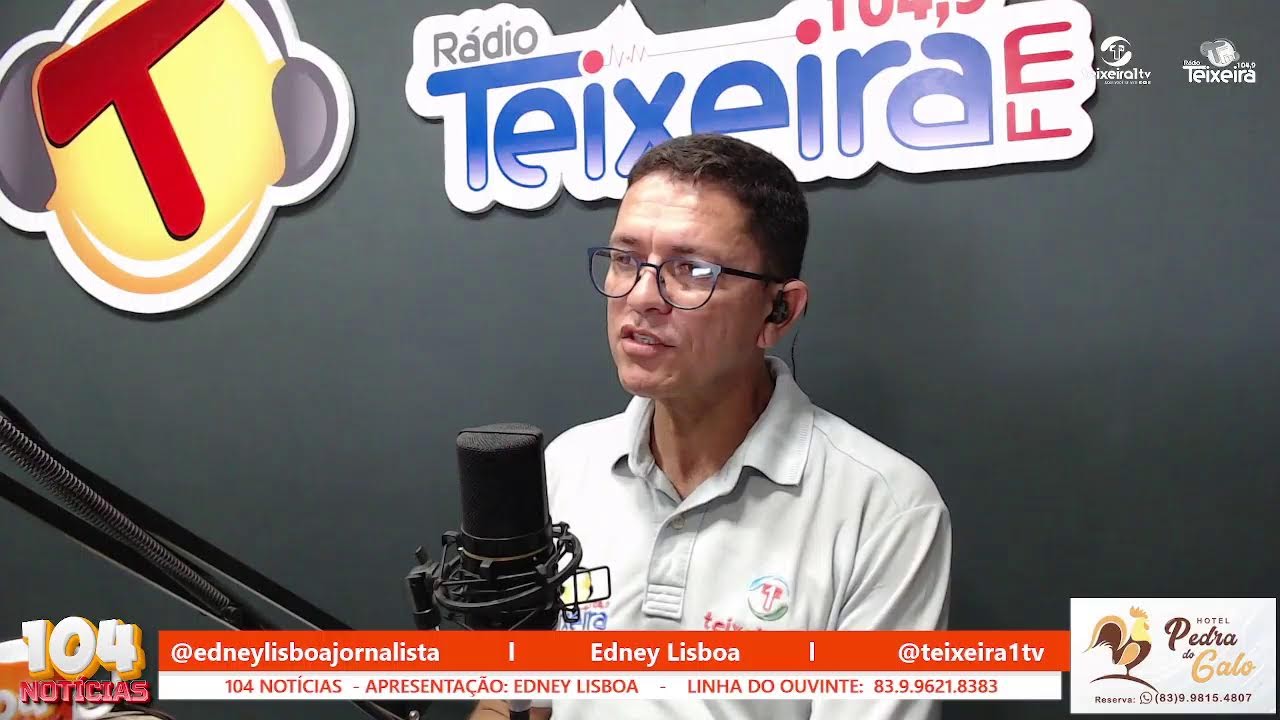 104 Notícias - Edição do dia 11/02/2026  - Apresentação: Edney Lisboa