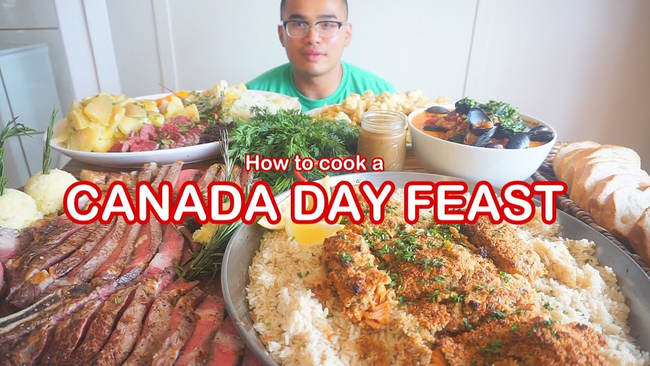 How to cook a CANADA DAY FEAST