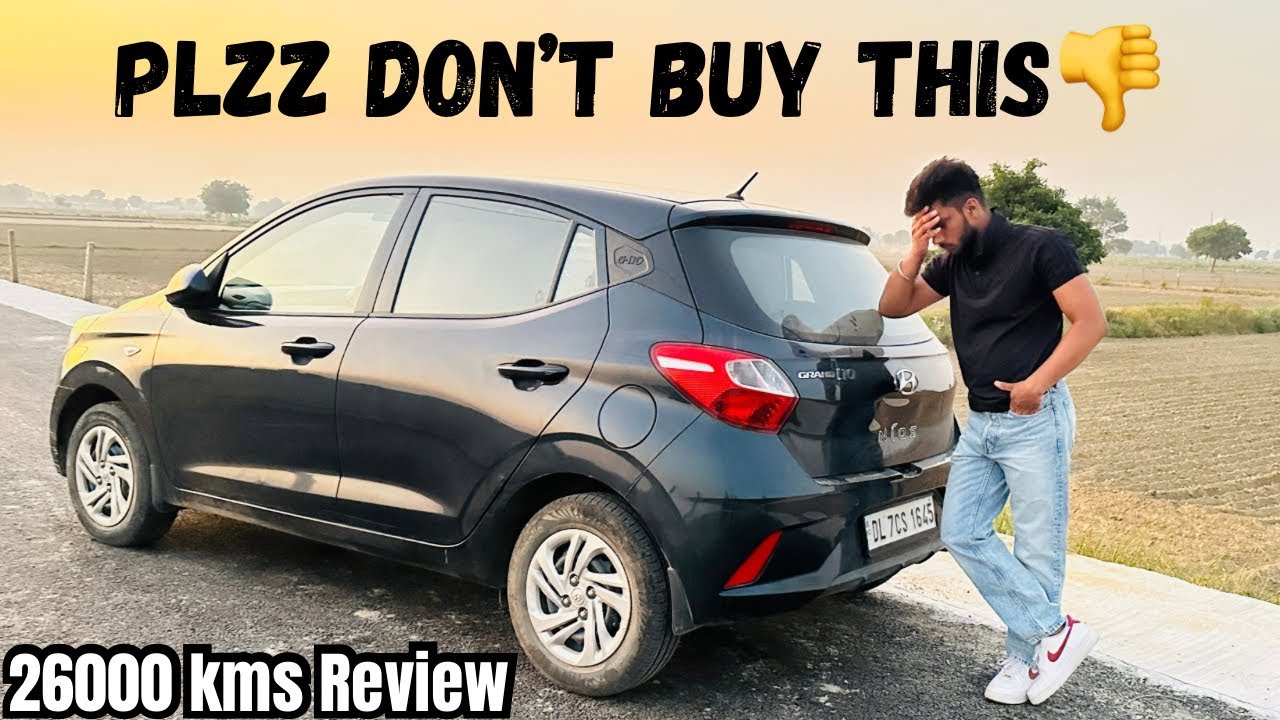 मैं पछता रहा हूँ इसे लेकर 😭|| Hyundai Grand i10 nios 26000kms Review ! Compare with swift and punch🤔