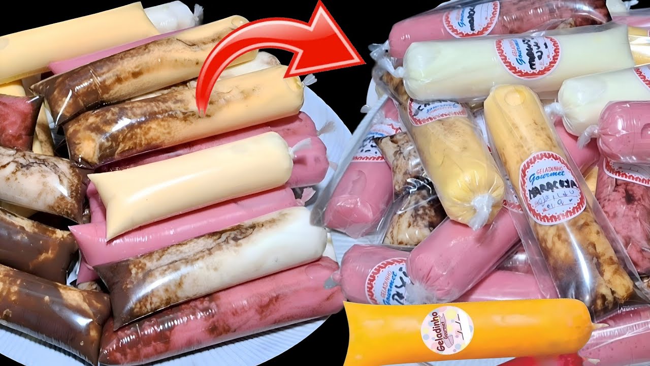 NOVO JEITO DE FAZER GELADINHO GORMET DE SUCO TANG CREMOSO ECONÔMICO