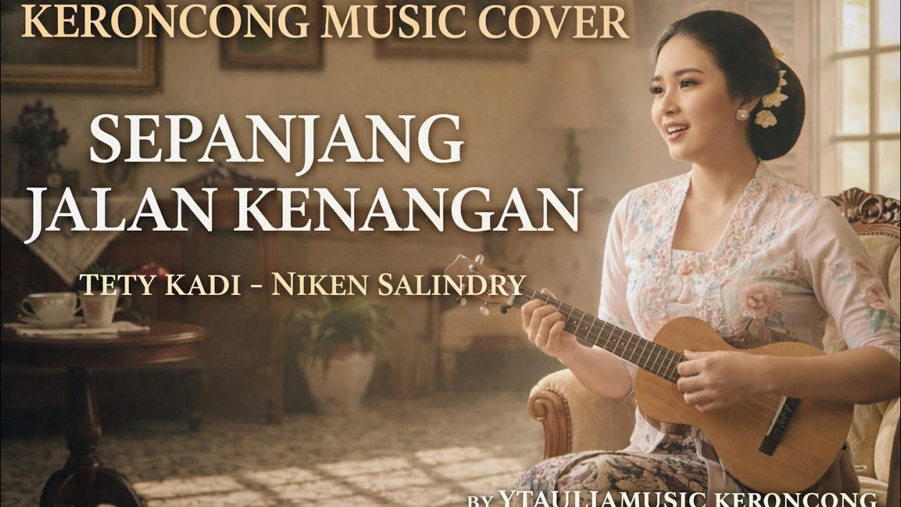 SEPANJANG JALAN KENANGAN – Tety Kadi | Keroncong Cover by Niken Salindry - YTAULIAMUSIC KERONCONG 