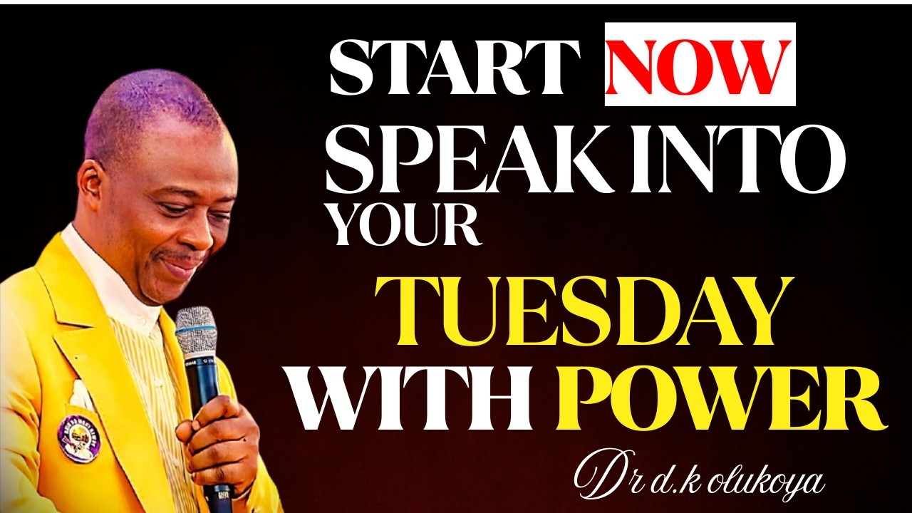 Tuesday 10th February, 2026 | Speak Into Your Tuesday With Power | Dr. D.K. Olukoya