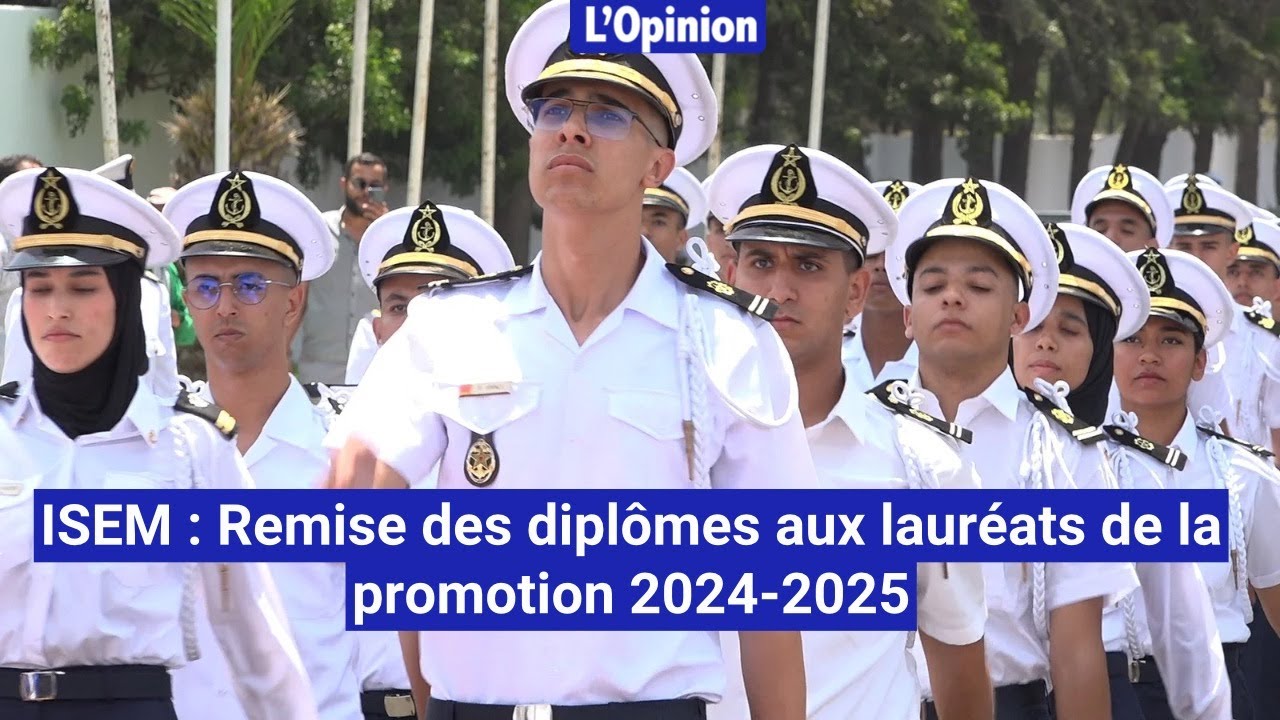 ISEM : Remise des dipl&ocirc;mes aux laur&eacute;ats de la promotion 2024-2025