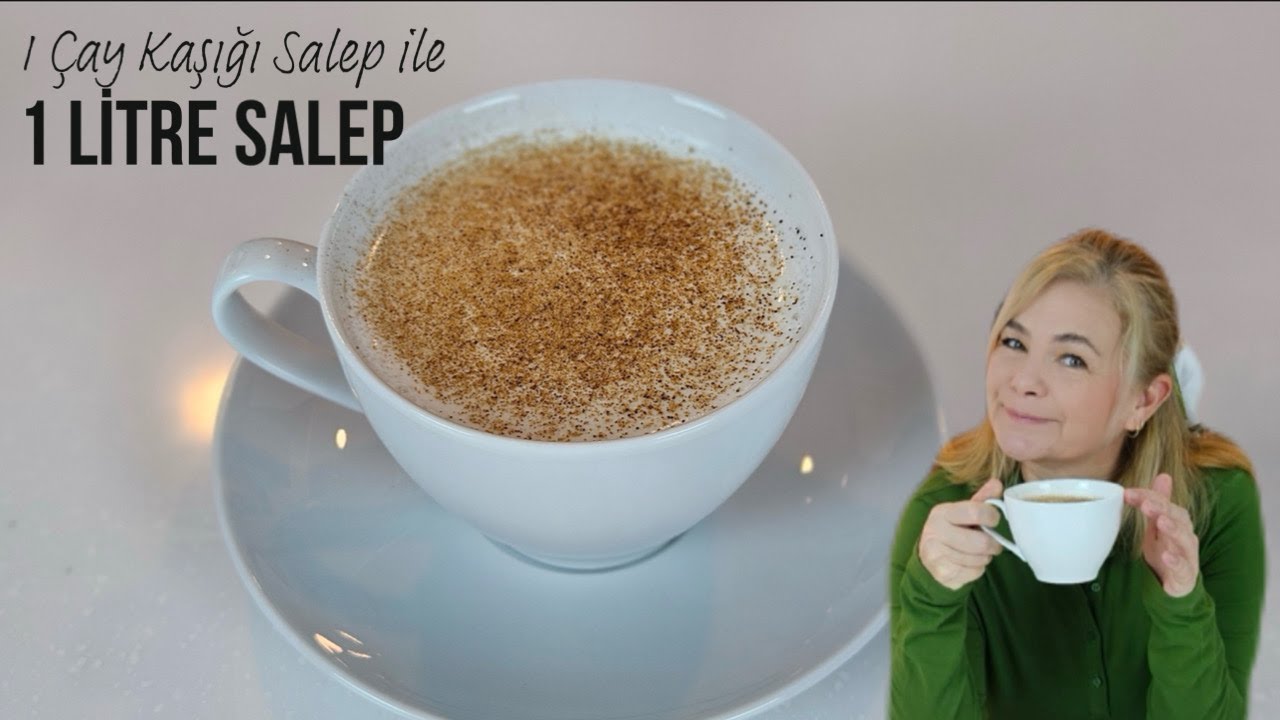 Bir çay kaşığı salep tüm aileye yetiyor! 1 çay kaşığı salepten 1 litre salep nasıl yapılır?