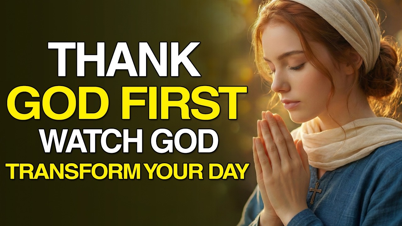 Start Your Day With God and Watch Him Transform Everything | Morning Prayer for Peace | Jesus Prayer