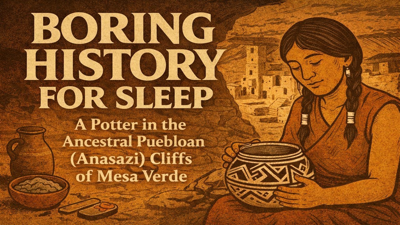 Boring History For Sleep | A Potter in the Ancestral Puebloan (Anasazi) Cliffs of Mesa Verde