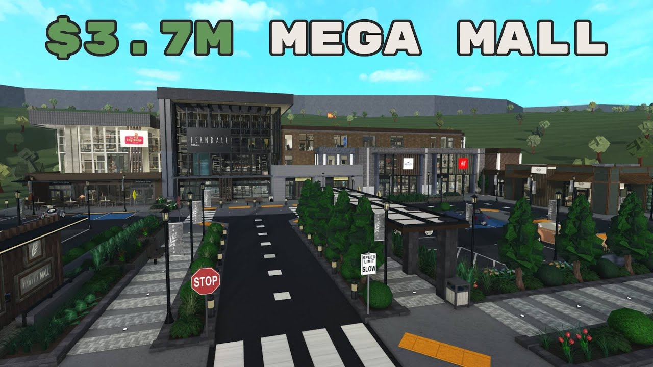 Realistic Mall | Bloxburg | $3.7 MILLION