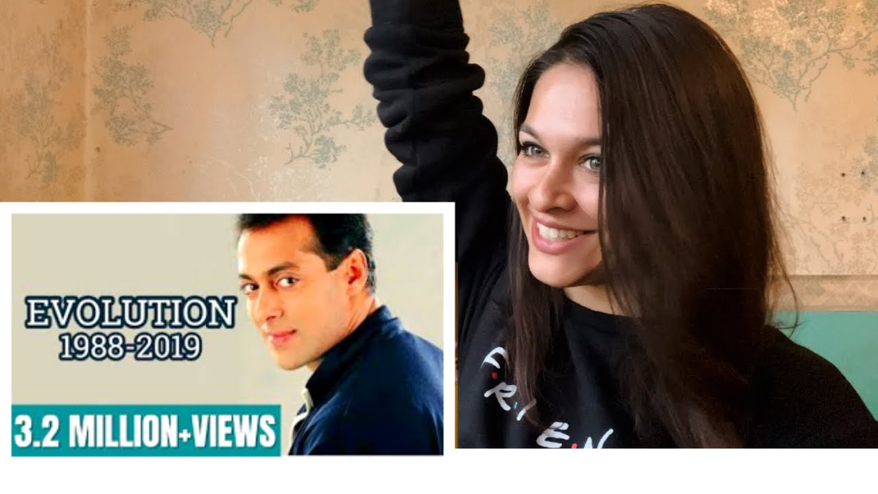 SALMAN KHAN EVOLUTION 1988-2019 Video Reaction | Russia | AniTalkies