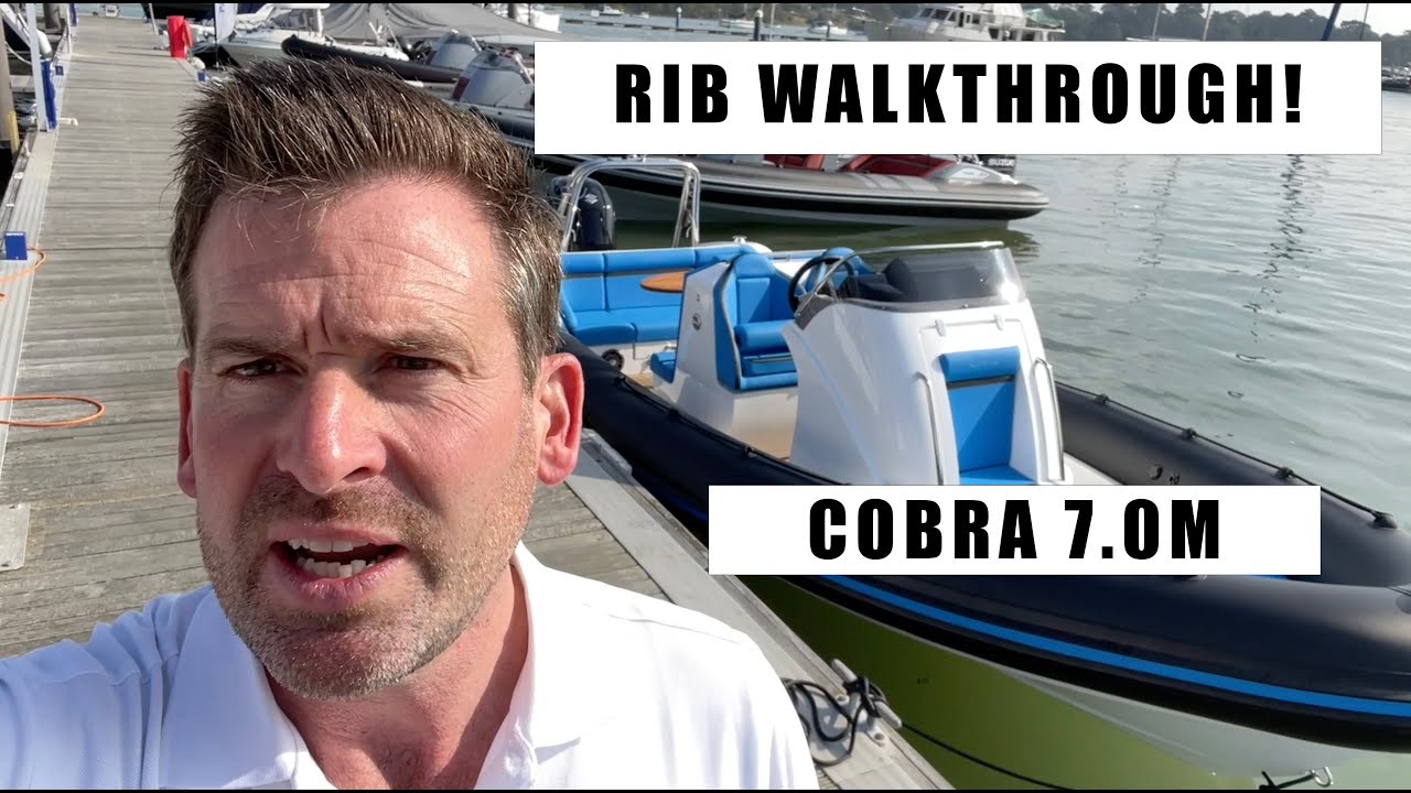 World Premier of the Cobra Nautique 7m - Stunning New RIB from Cobra - Built and designed in the UK