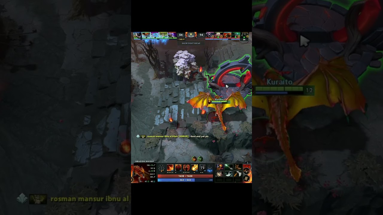 Roshan changing his Pit moment New MAP #shorts #dota2 #wtfmoment