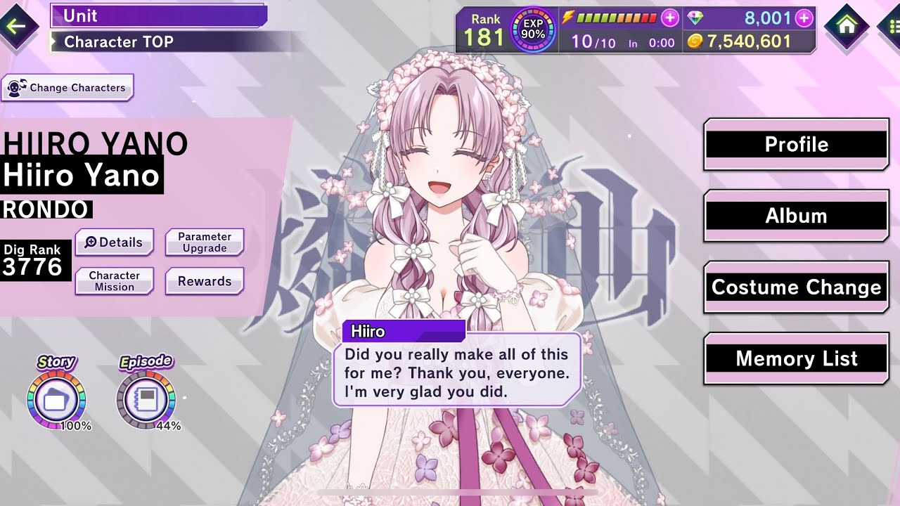 D4DJ Groovy Mix EN - Hiiro Yano Birthday Voiced Quotes ※Nagisa's New VA