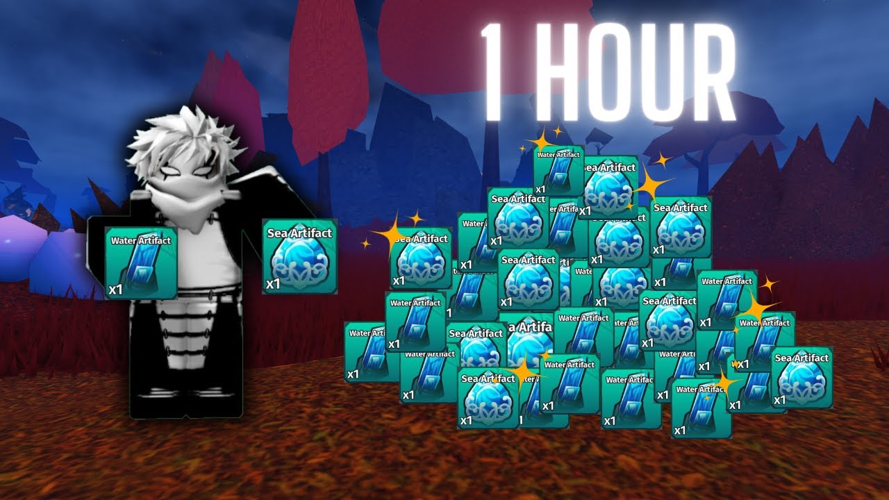 How TO GRIND SEA ARTIFACTS with the least effort needed in creatures of sonaria