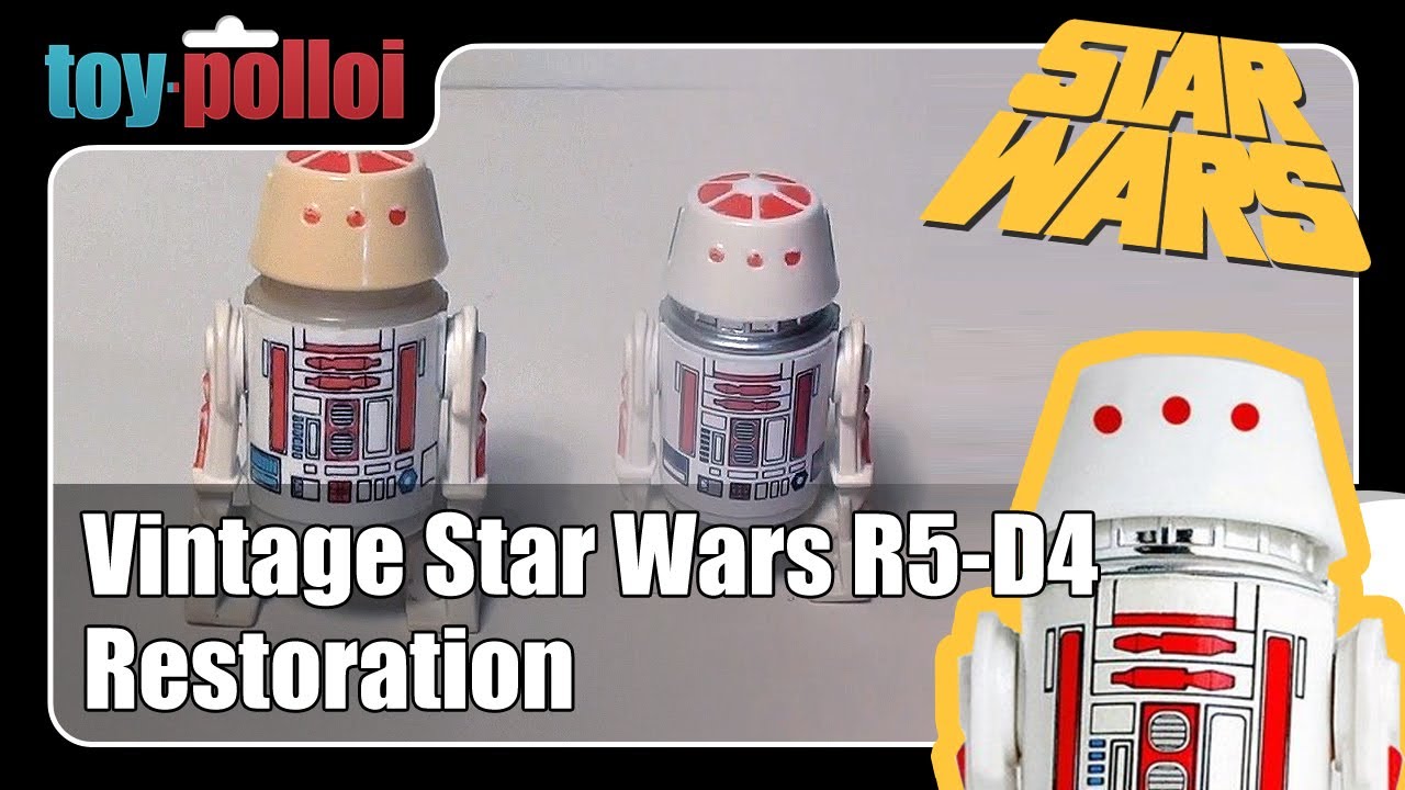 Vintage Star Wars R5-D4 restoration - Toy Polloi