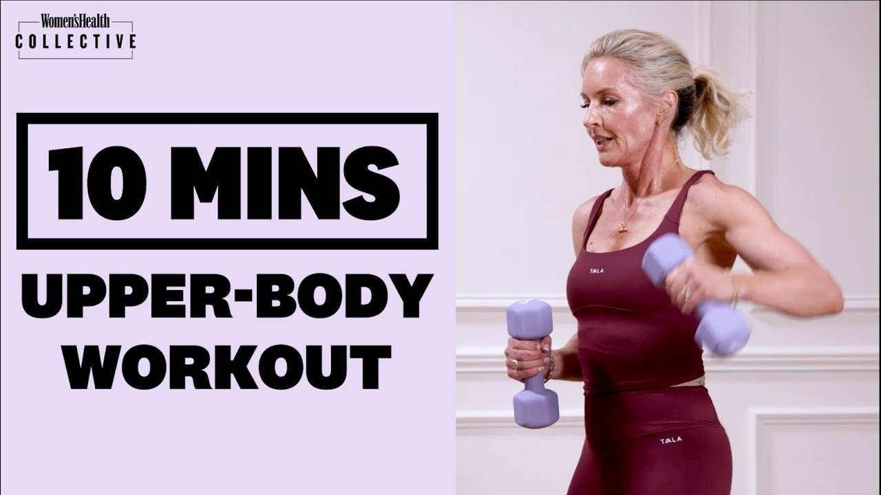 10 Minute Upper Body Workout with Caroline Idiens  | Women's Health UK