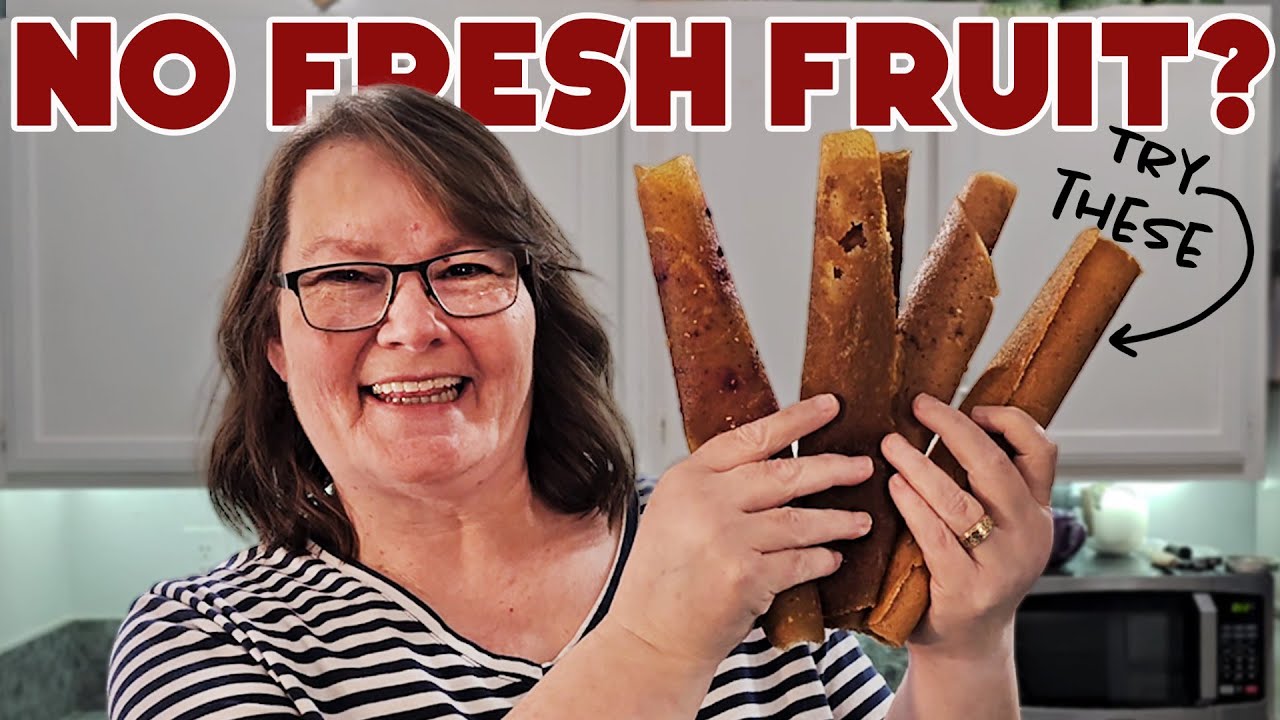 4 Fruit Leathers Made from the Pantry