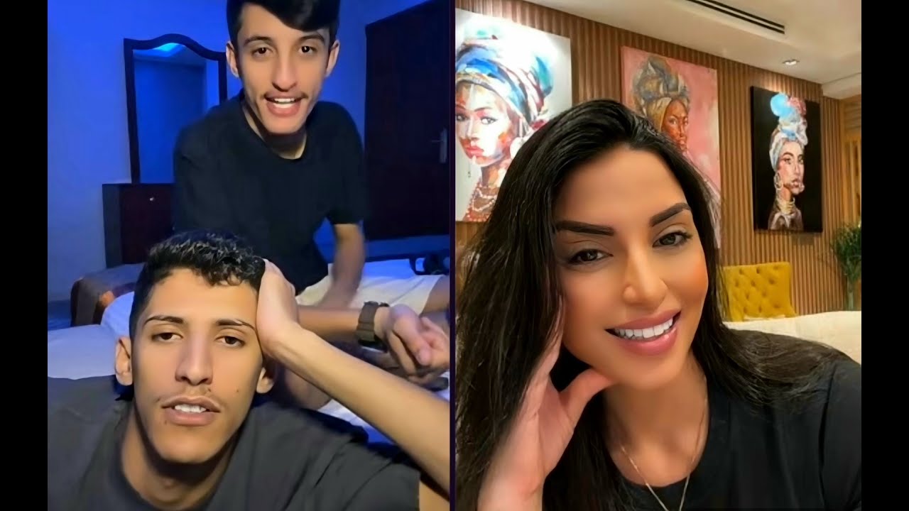 الفنان سعود بن خميس و بسام مع رانيا شهاب 😂🔥🤣 سعود رايح الكويت بكرا ويبي يقابلها 🤣🔥