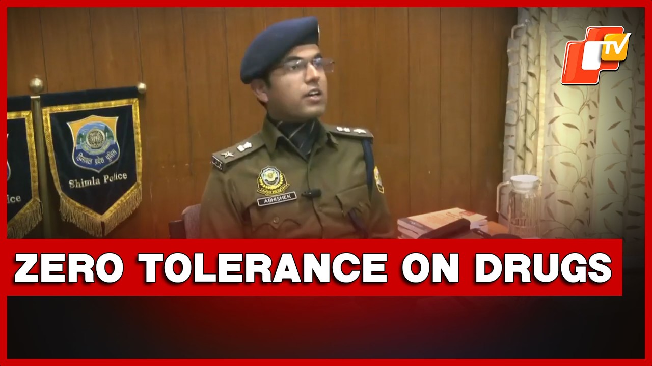 Additional SP Abhishek On Drug Trafficking Action In Shimla
