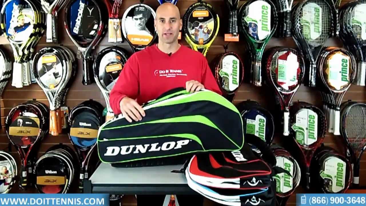 Dunlop Tennis Bags - Biomimetic 3 Pack