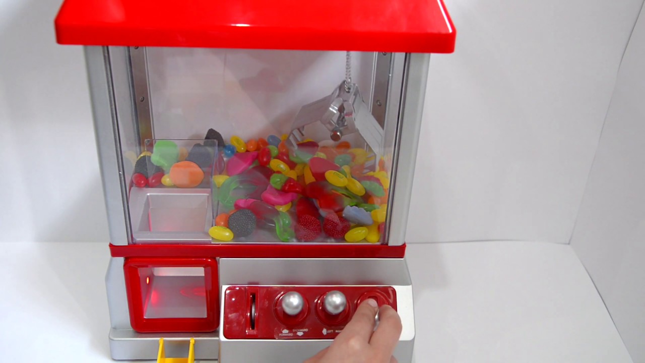 Best Candy Arcade Claw Machine Toy | Grab sweets candy grabber machine | Candy Pusher Claw Machine