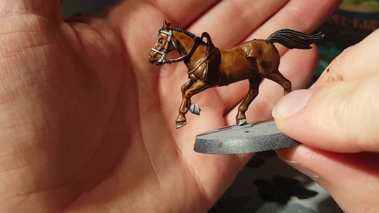 Contrast Paint Turorial !! - Horses and Wargs