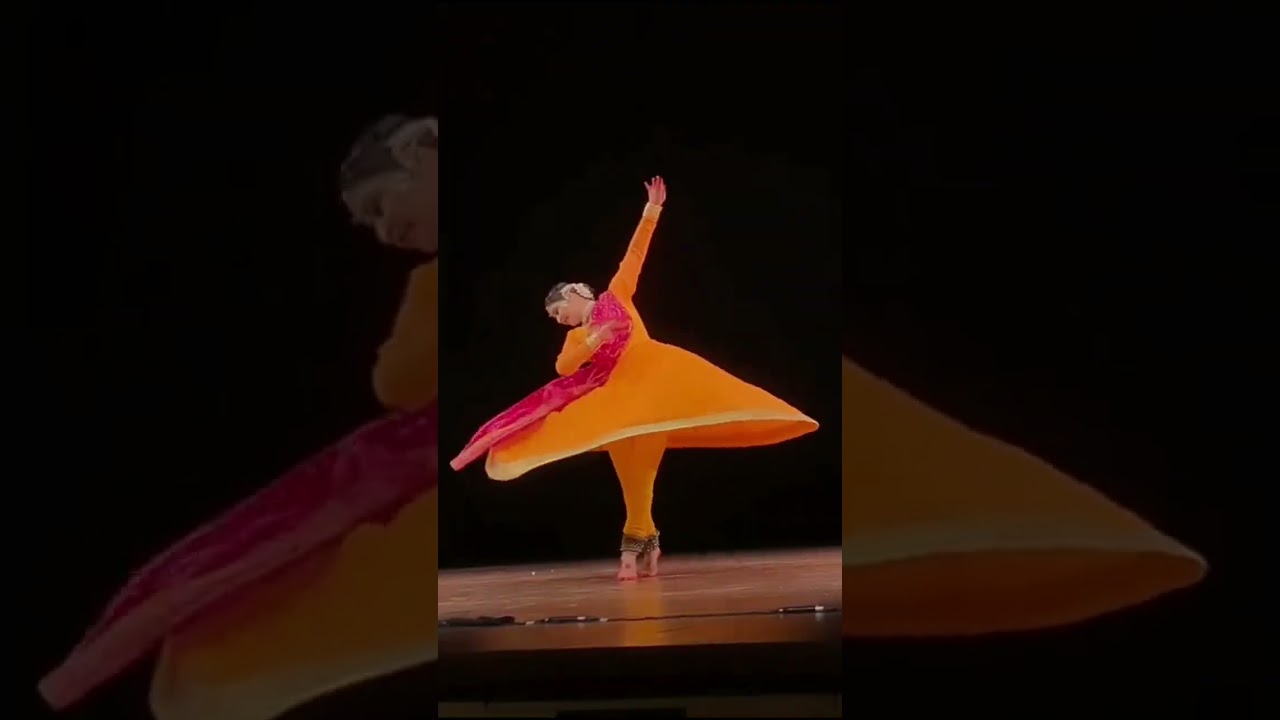the transition from green room to the Stage performance. #dance #kathak #dancer #classical