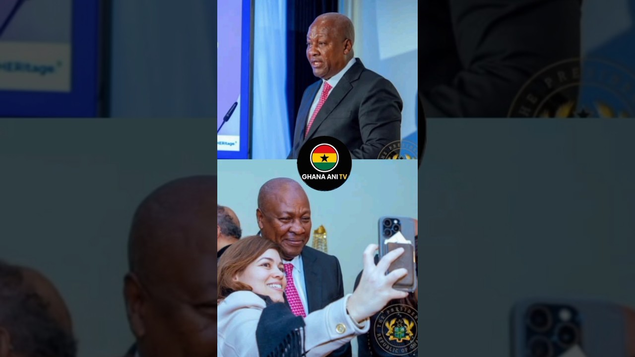 HE Mahama addresses global political and business leaders at the Accra Reset Davos Convening Event