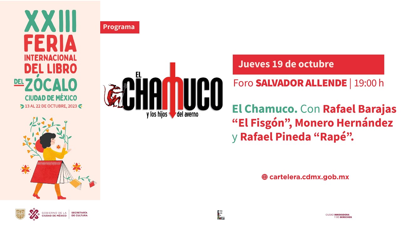 El Chamuco: Rapé, El Fisgón y Monero Hernández.