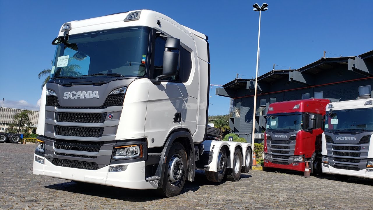 CONHEÇA NOVO BITRUCK DA SCANIA l R 450 8X2/4