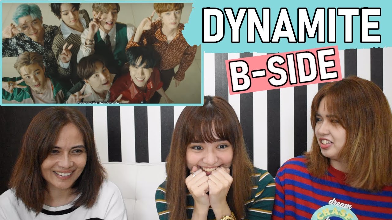 BTS (방탄소년단) 'Dynamite' Official MV (B-side) | REACTION - Family