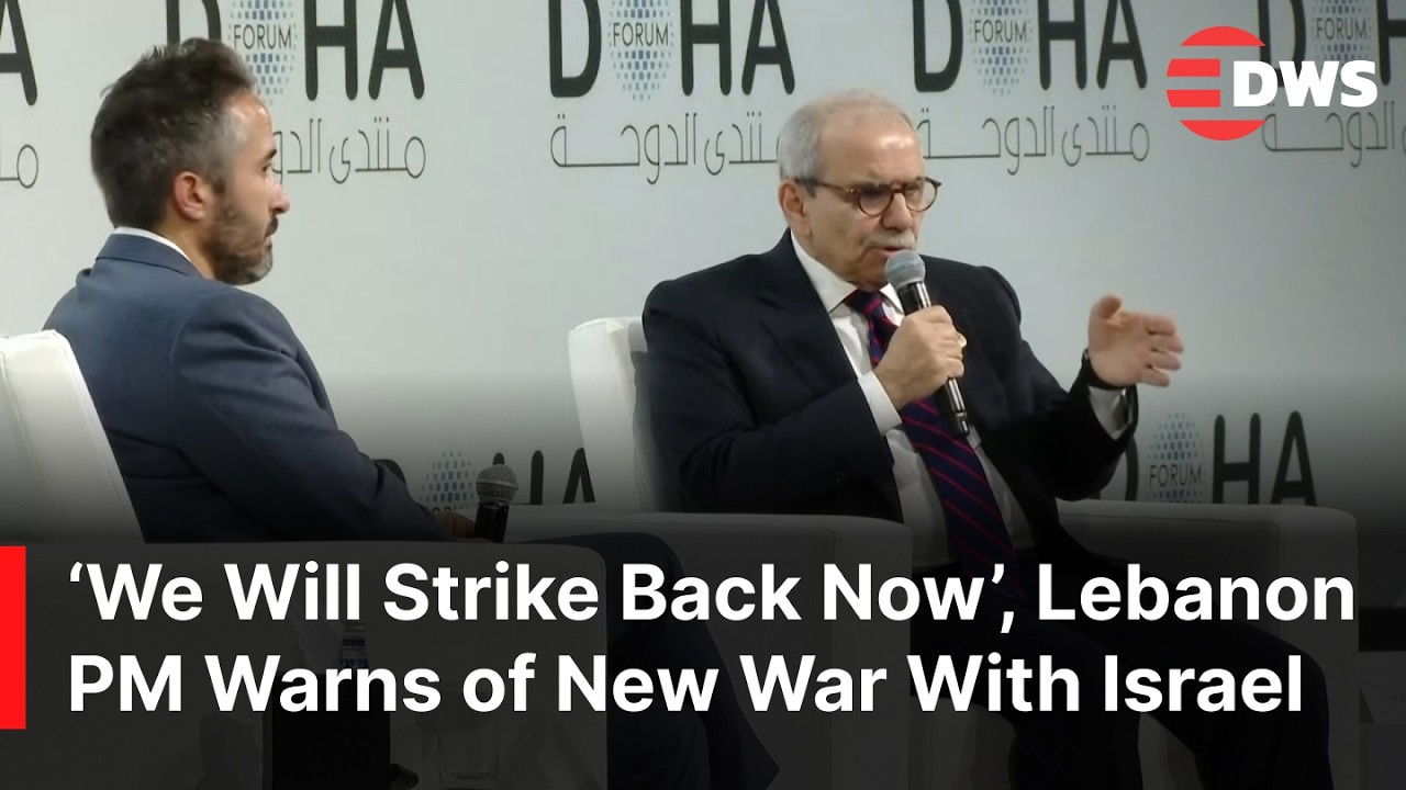Lebanon PM Warns of New War With Israel, Demands Full Withdrawal and State Control of Arms | AC1G