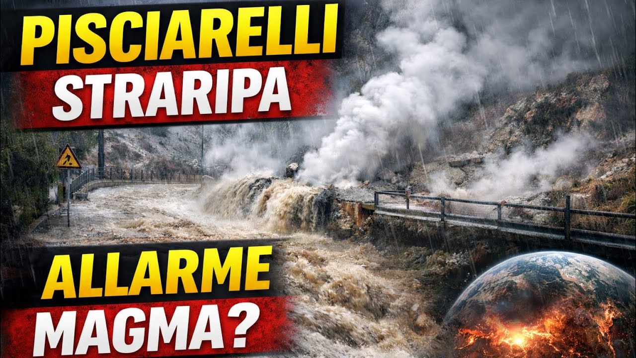 ⚠️ Fumarola Pisciarelli Straripa: Pressione Altissima, Bufale sul satellite Sentinel! | 11/02/2026