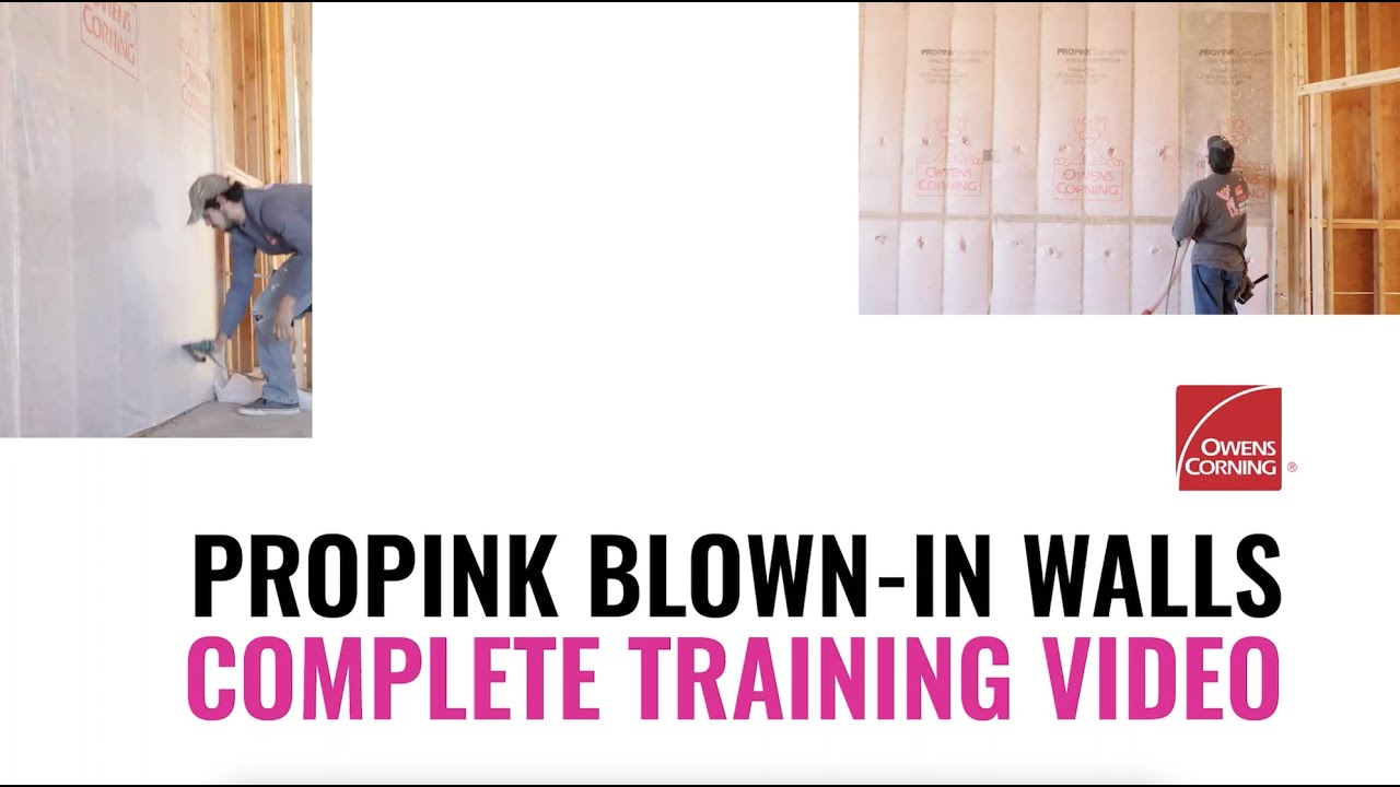 ProPink Blown-In Walls Complete Training Video