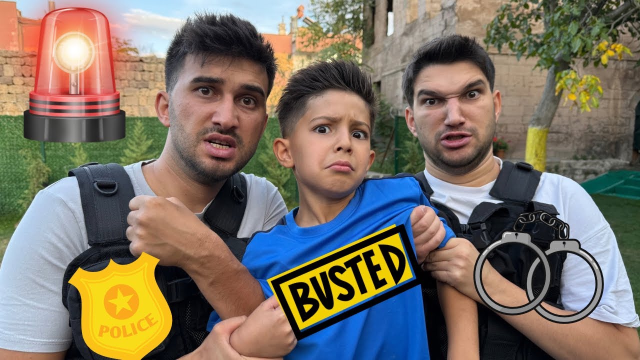 NEW😱👻✅❤️ POOR KID BUSTED POLICE  