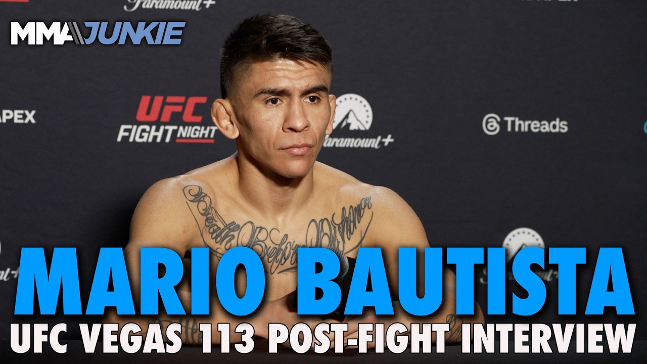 Mario Bautista reacts to Vinicius Oliveira's excuses, shuts down Song Yadong | UFC Vegas 113