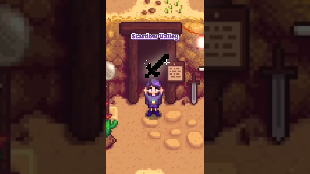 Нашли ли вы это оружие в новейшем обновлении Stardew Valley 1.6?! #stardew