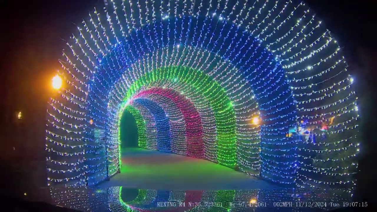 Okc zoo safari lights drive thru ‘24