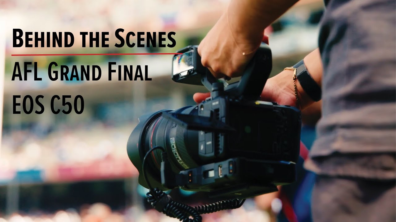 Behind the Scenes: AFL Grand Final with Snoop Dogg and Mushroom Creative | Shot on Canon EOS C50