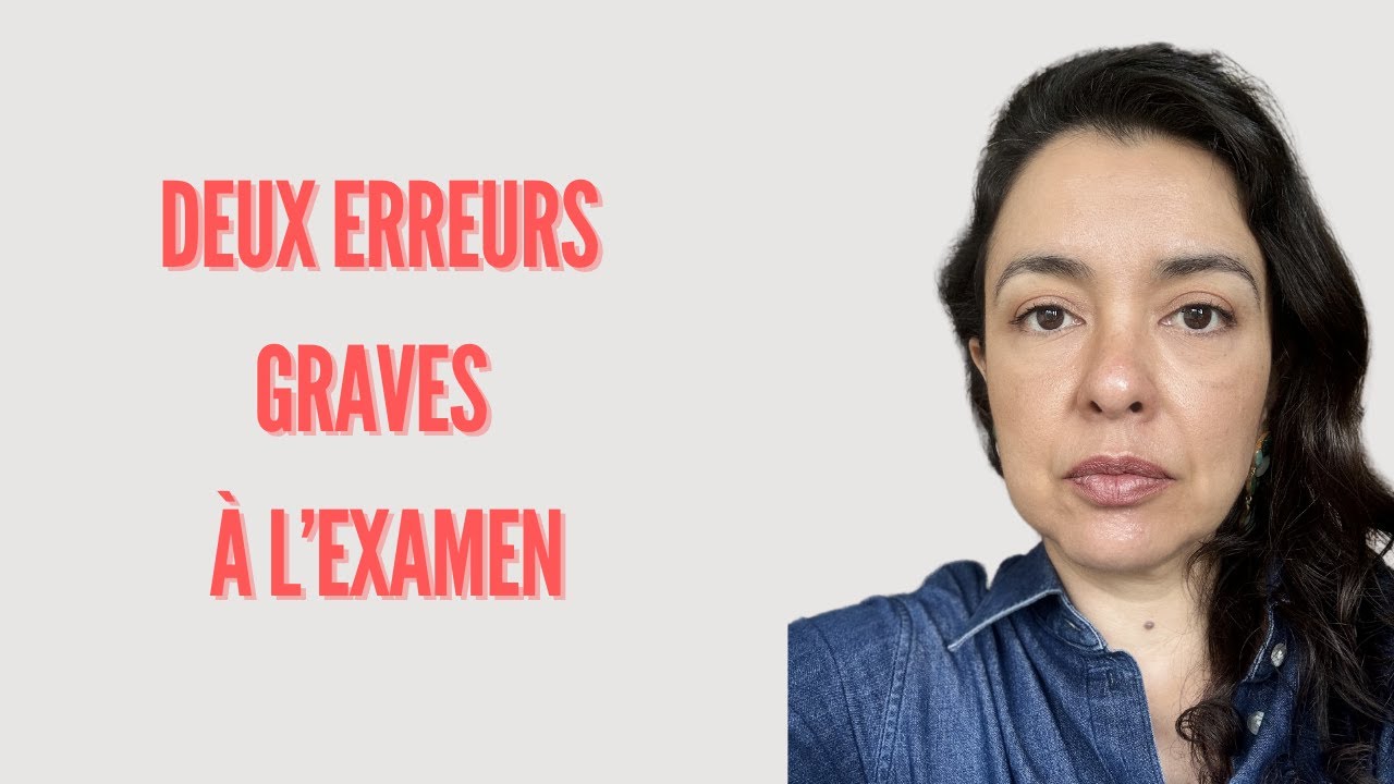 Sophrologues: deux erreurs graves que vous faites à l'examen !