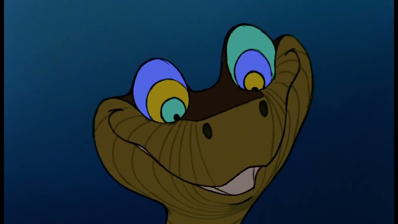 Mowgli's Dreamy Kaa Slumber