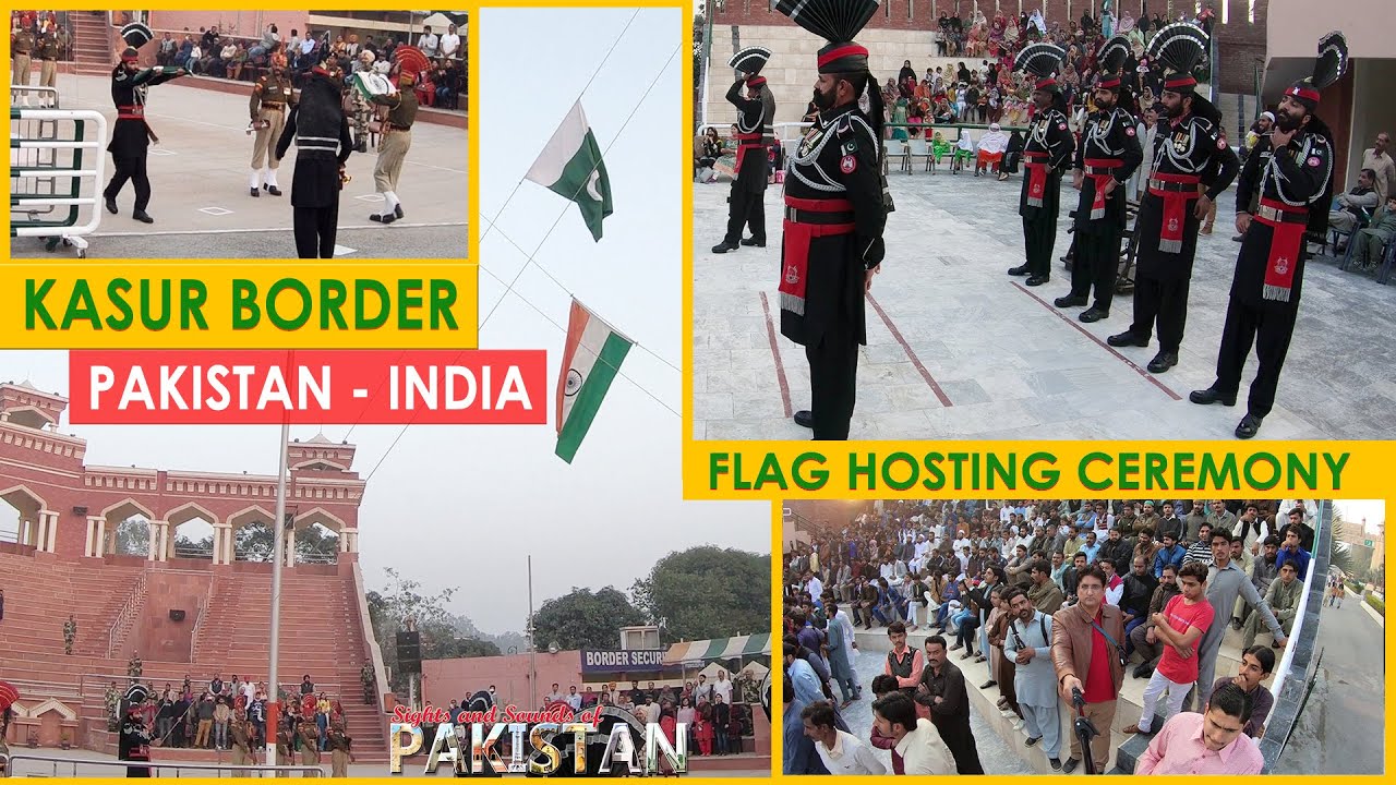 KASUR BORDER CEREMONY - HUSSAINIWALA BORDER RETREAT PARADE
