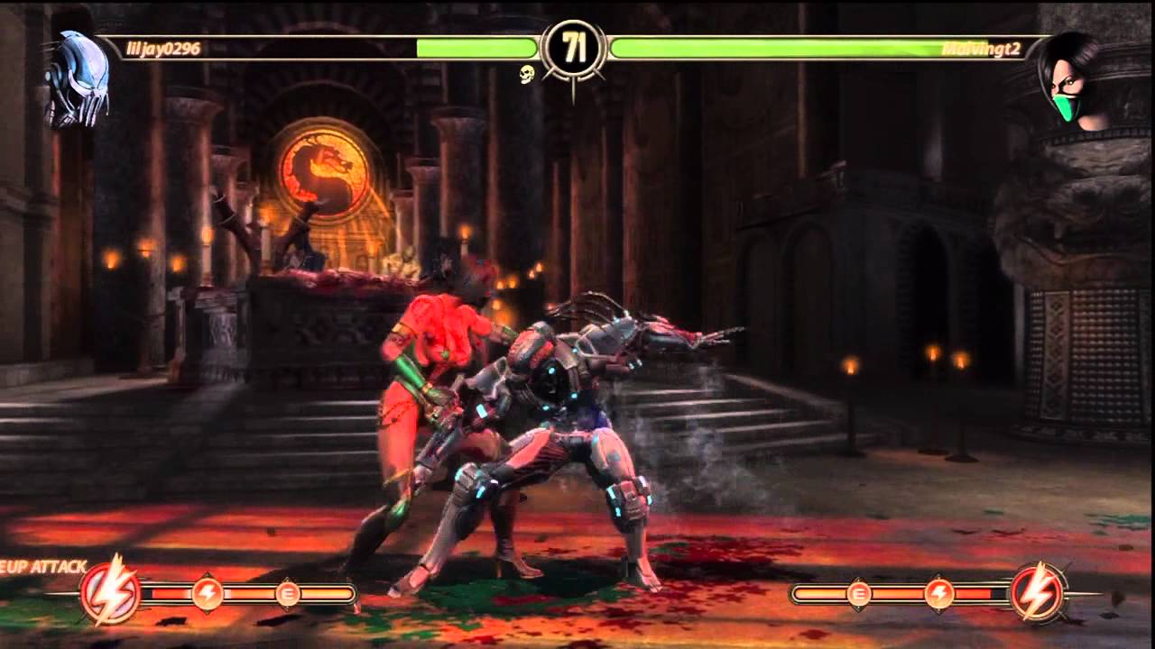 Mortal Kombat 9 - LilJay0296 VS Malvingt2 (Part 2)